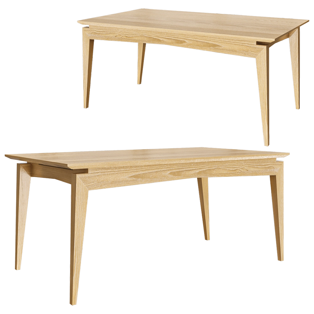 Swallow’s Tail Furniture - Table Widen 3D Model