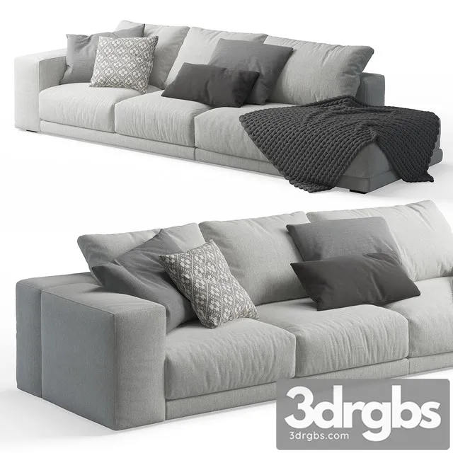 Swan Hills Lounge Sofa 3D Model Free