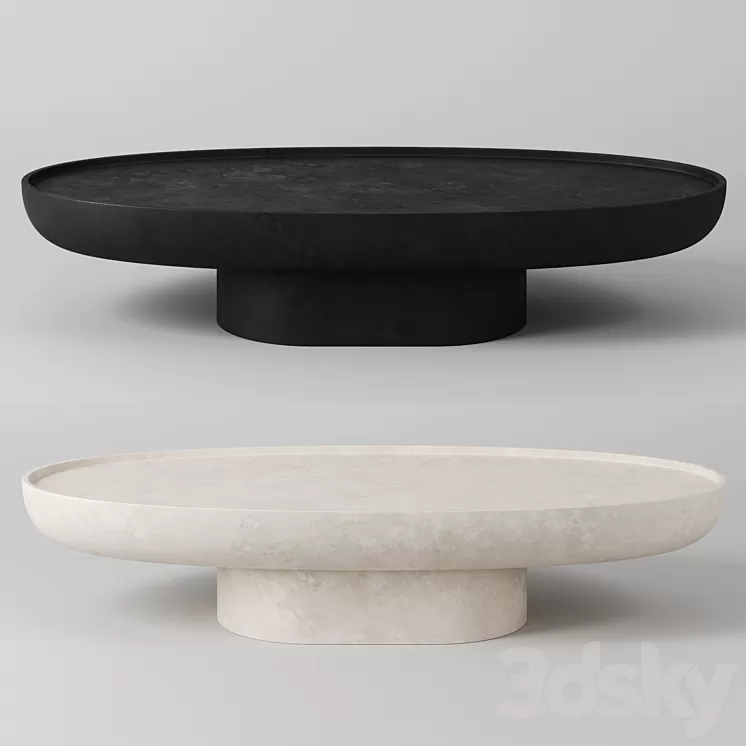 Swann coffee table by Kolkhoze 3D Model