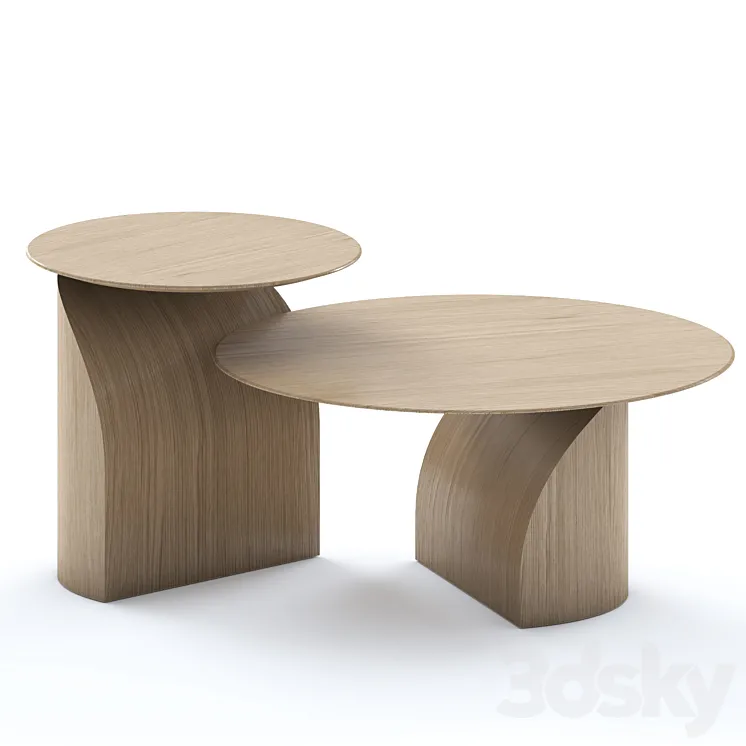 Swedese Savoa Coffee Table 3D Model Free