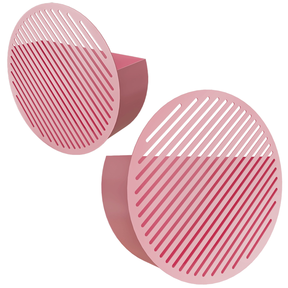 SWEDISH NINJA - DIAGONAL WALL BASKET Large 3D Model