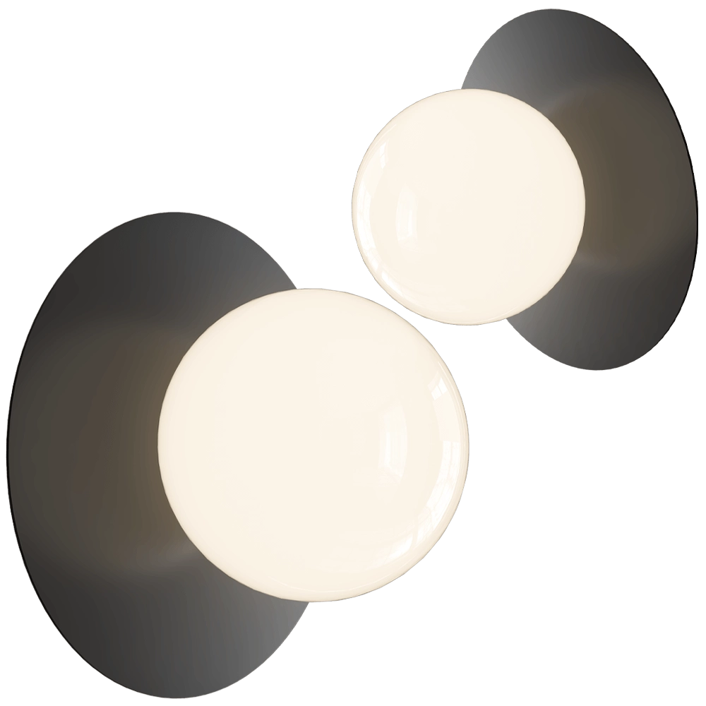 SWEDISH NINJA - Wall & Ceiling lamp CANDY BIG CIRCLE 360 L 3D Model