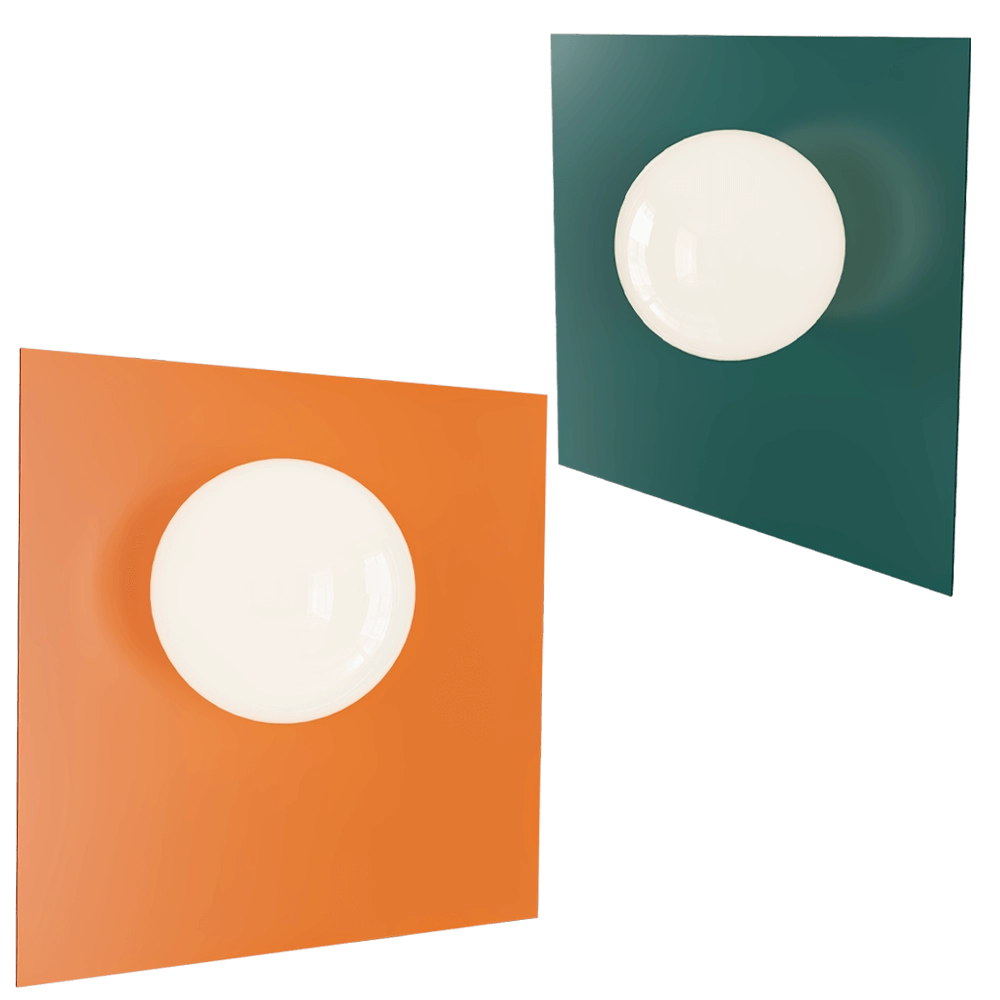 SWEDISH NINJA - Wall & ceiling lamp CANDY BIG SQUARE 3D Model