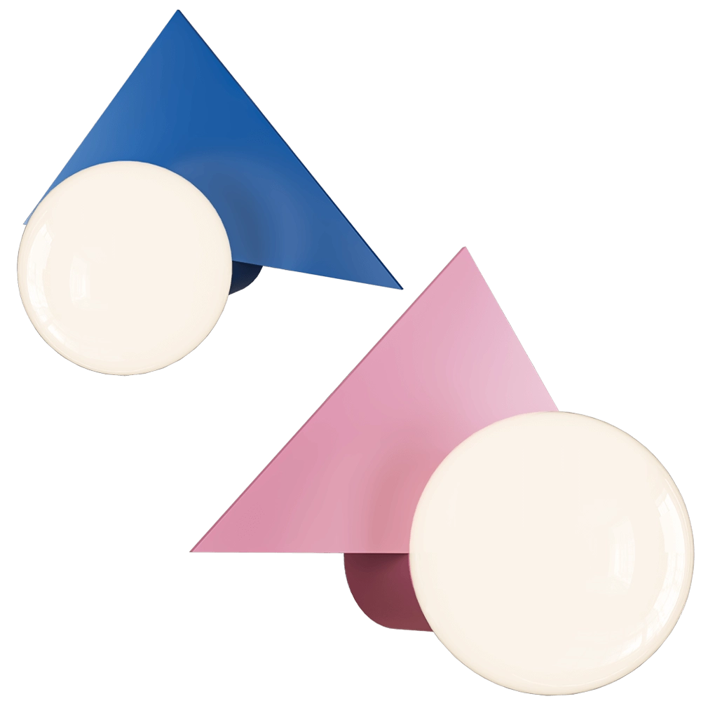 SWEDISH NINJA - Wall lamp CANDY LITTLE TRIANGLE S 3D Model