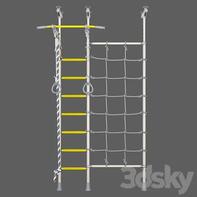 Swedish wall ROMANA R3 3D Model