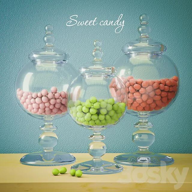 Sweet Candy 3D Model