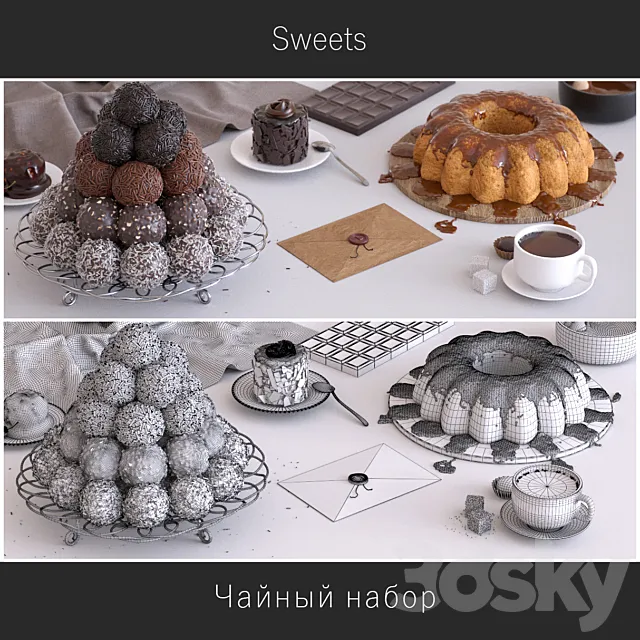 Sweets _ Sweets 3DModel