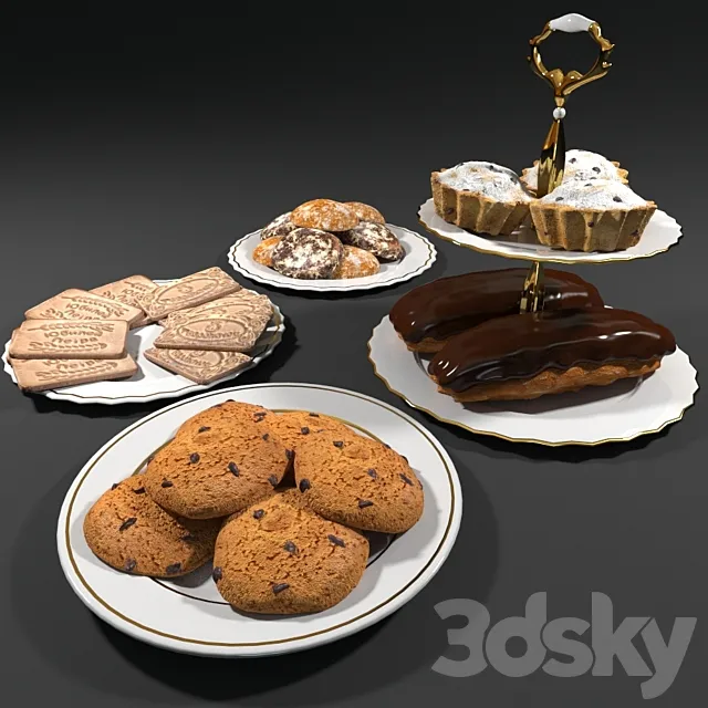 Sweets (set of baking) Free Download
