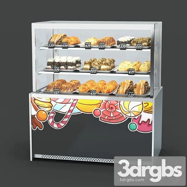 Sweets stand 3D Model Free