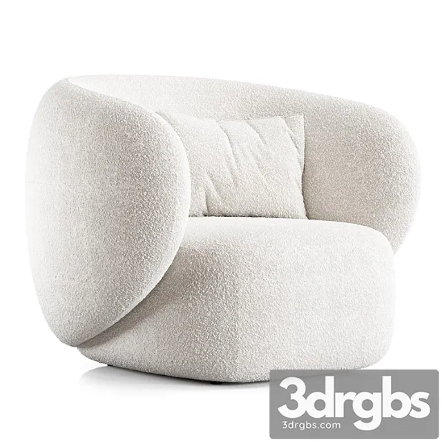 Swell armchair by grado design 3D Model Free