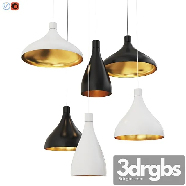 Swell pendant light pablodesigns 3D Model Free