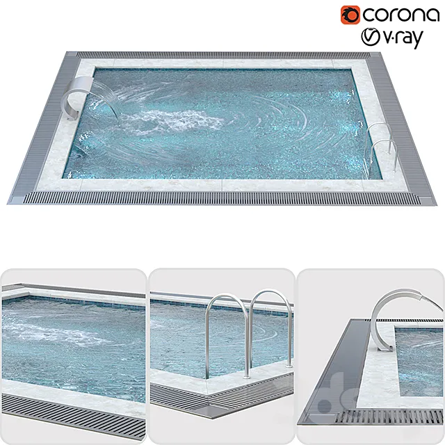 Swimming pool 002 3DModel