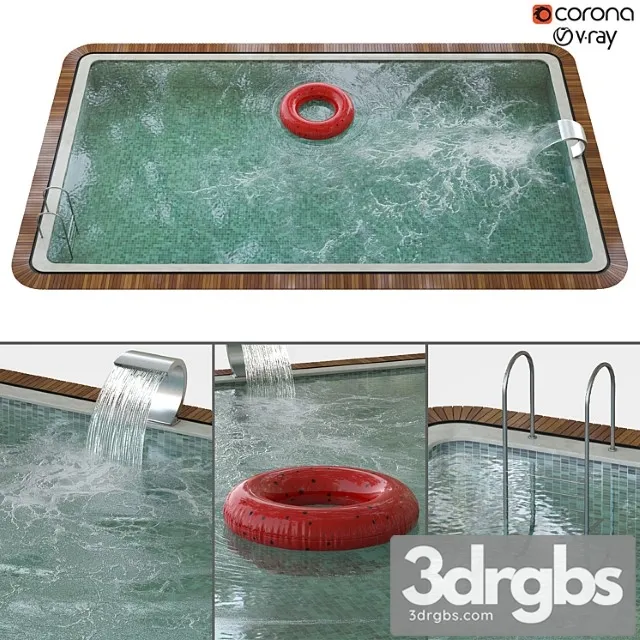 Swimming Pool 024 3D Model Download