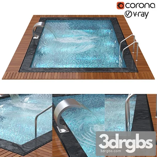 Swimming pool 3 3D Model Free