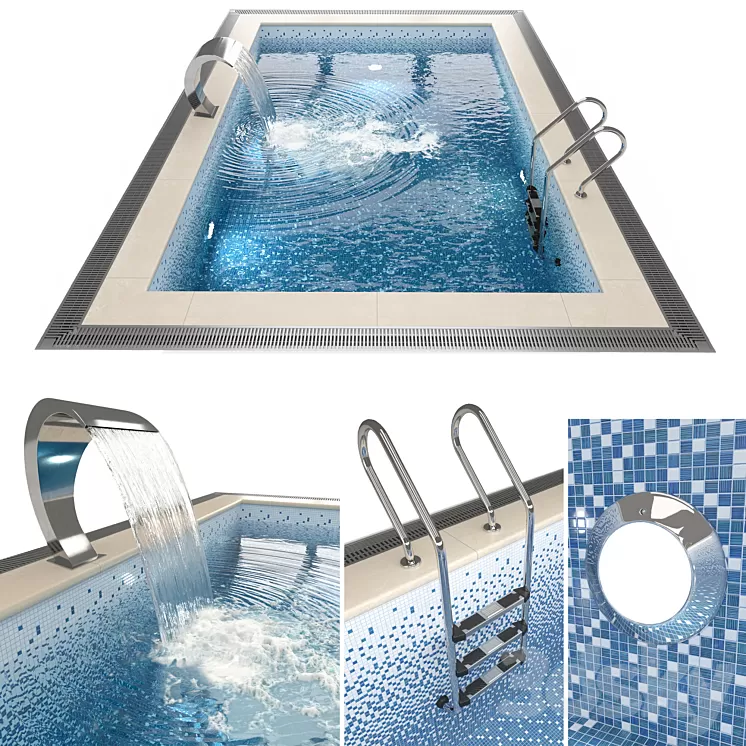 Swimming pool 3D Model