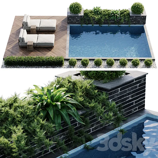 Swimming pool 3DModel
