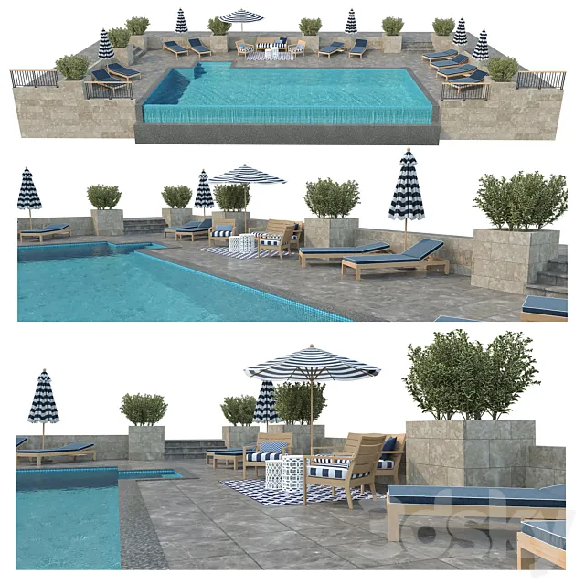 Swimming Pool # 7 3DModel