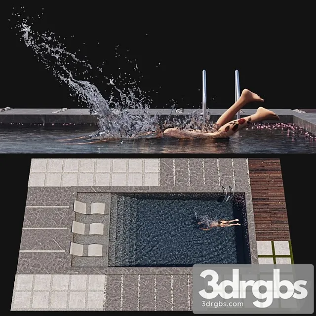 Swimming pool diving Free Download