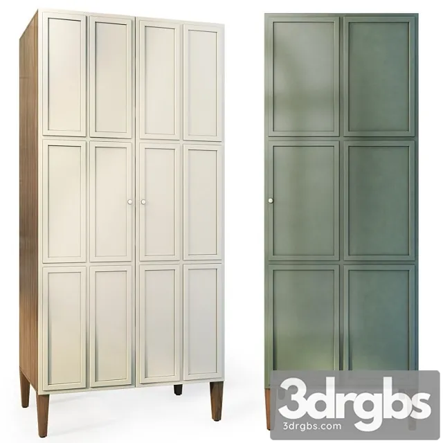 Swing cabinet andersen. wardrobe andersen by etg-home 3D Model Free