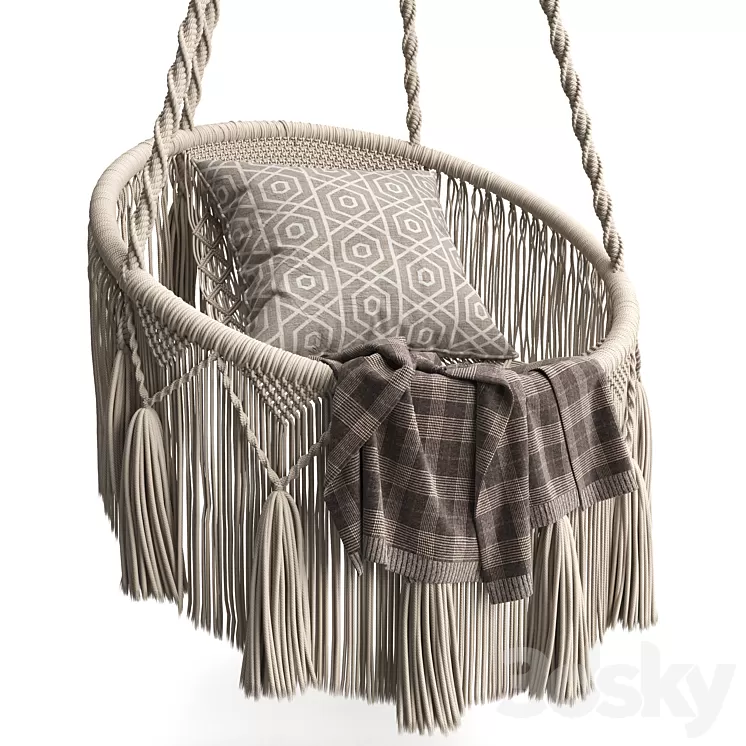 Swing Chair Imperial 3D Model