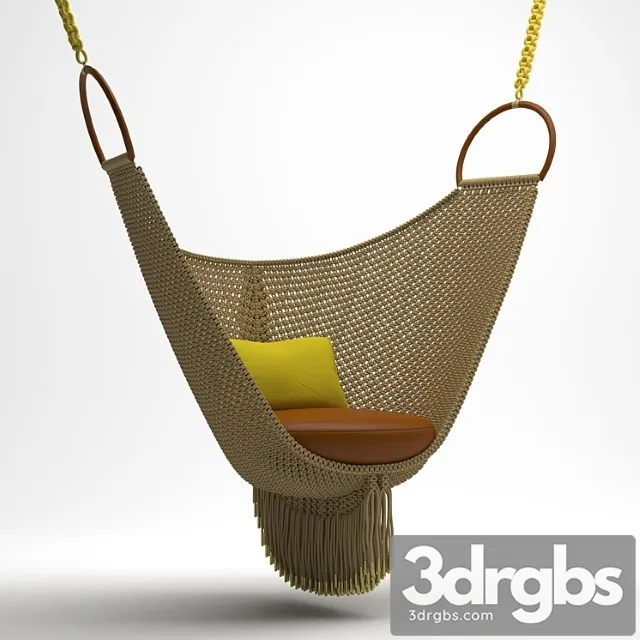 Swing louisvuitton swing chair by patricia urquiola 3D Model Free