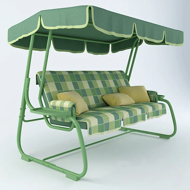 Swing Rodeo Camping (Camping Rodeo) 3D Model