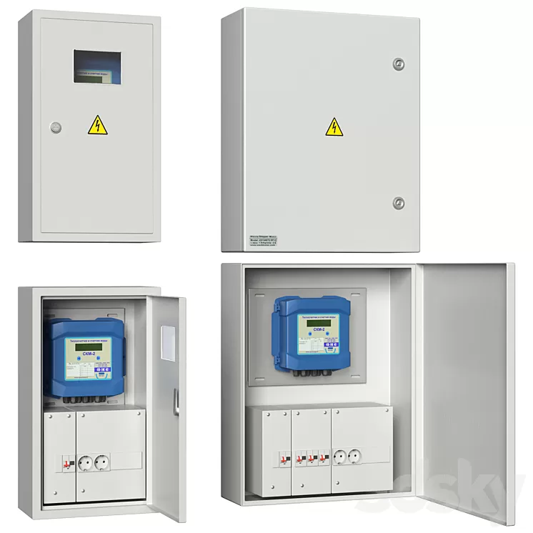 Switch box 3D Model Free