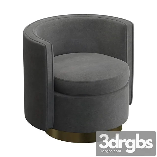 Swivel chair amanda (eichholtz)