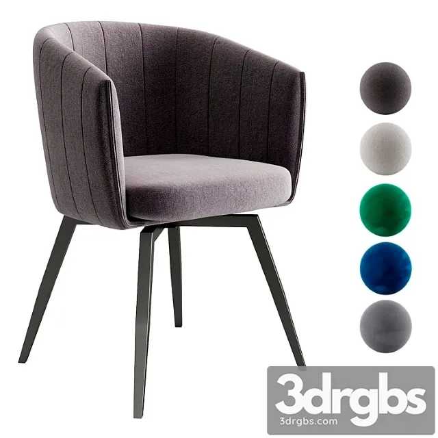 Swivel chair melon akshome 2 3D Model Free