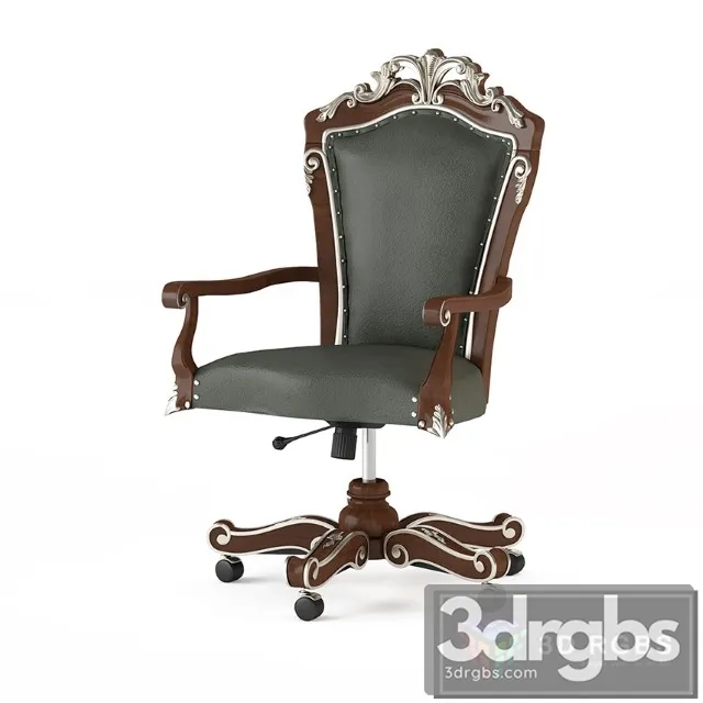 Swivel Modenese Gastone Chair 3D Model Free