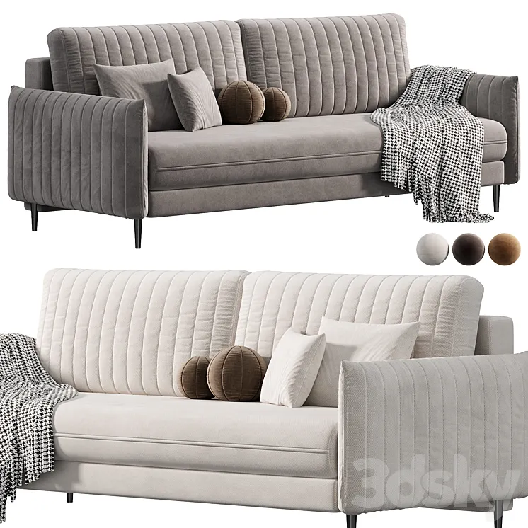 Swout Sofa 3D Model Free