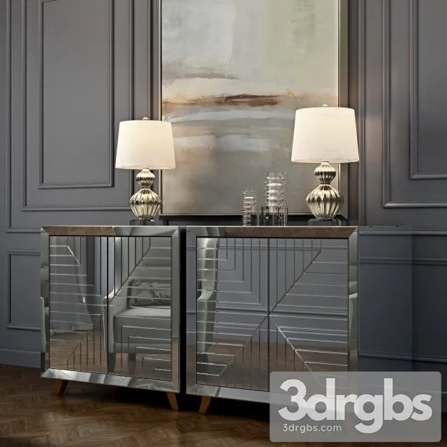 Sylvia Cabinet 3D Model Free