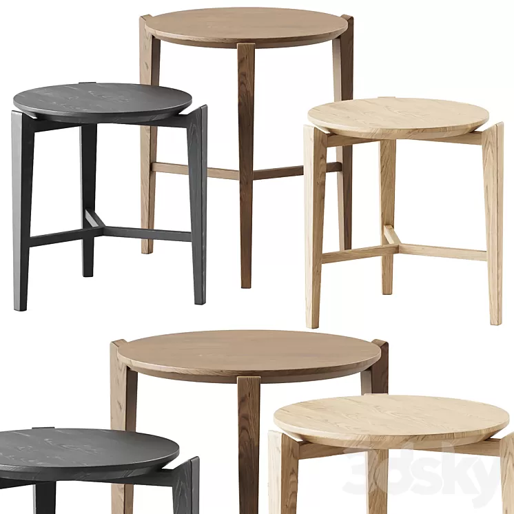 SYMBOL Coffee Table by Calligaris / Wooden table 3D Model