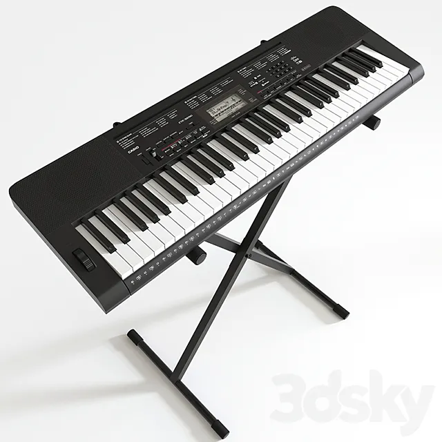 Synthesizer Cassio CTK-3200 3DModel