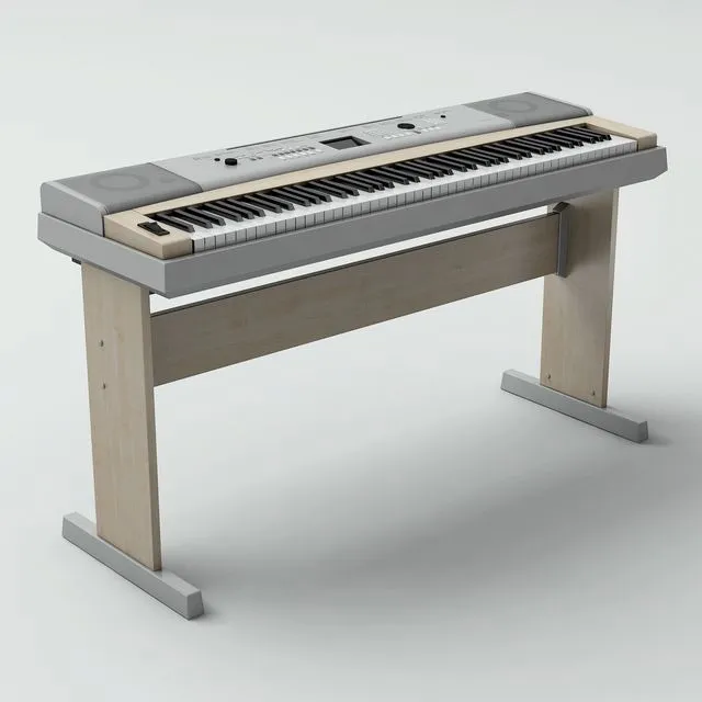 Synthesizer YAMAHA 3D Model