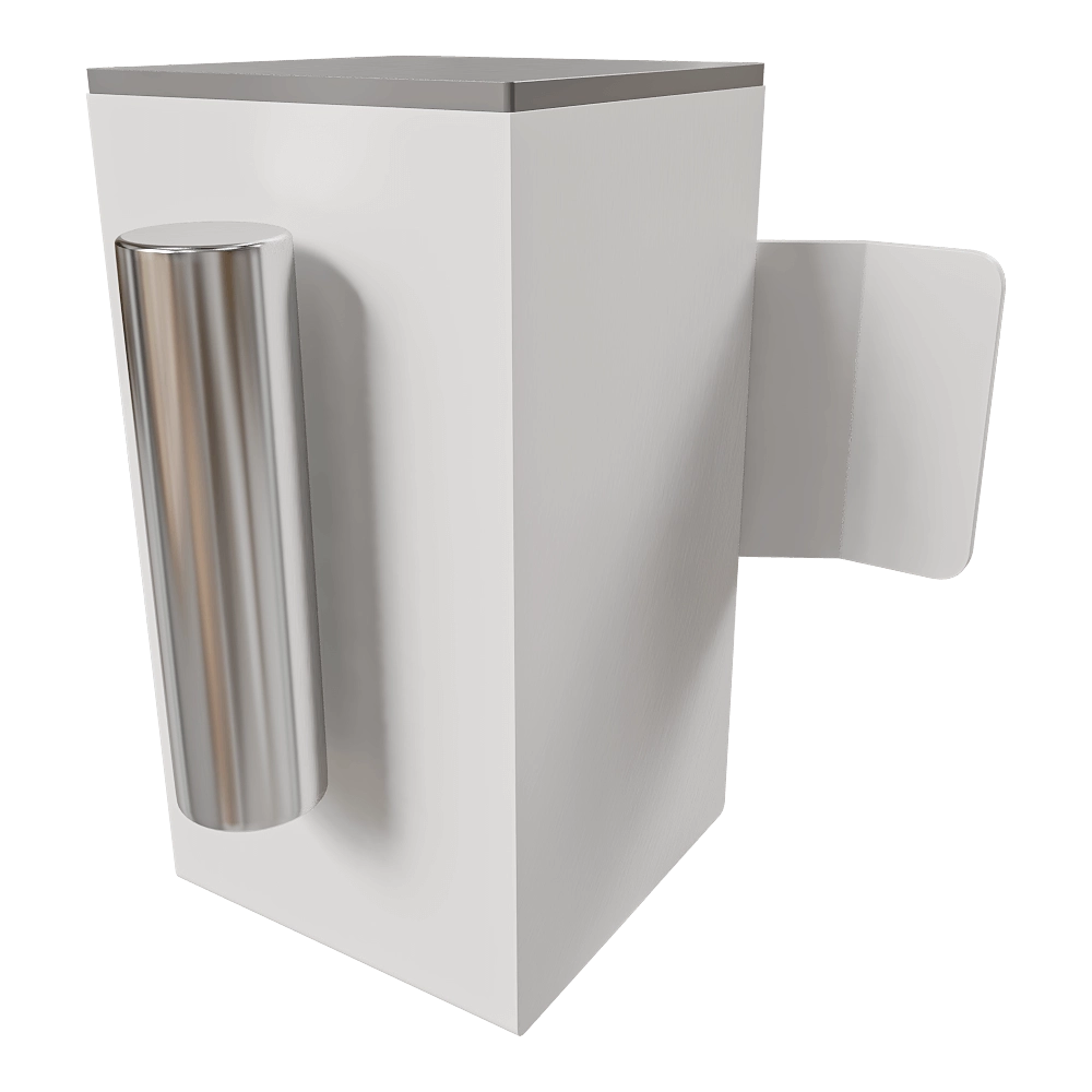 Systemtronic - Collection of posts for delimiting public spaces Trec 3D Model