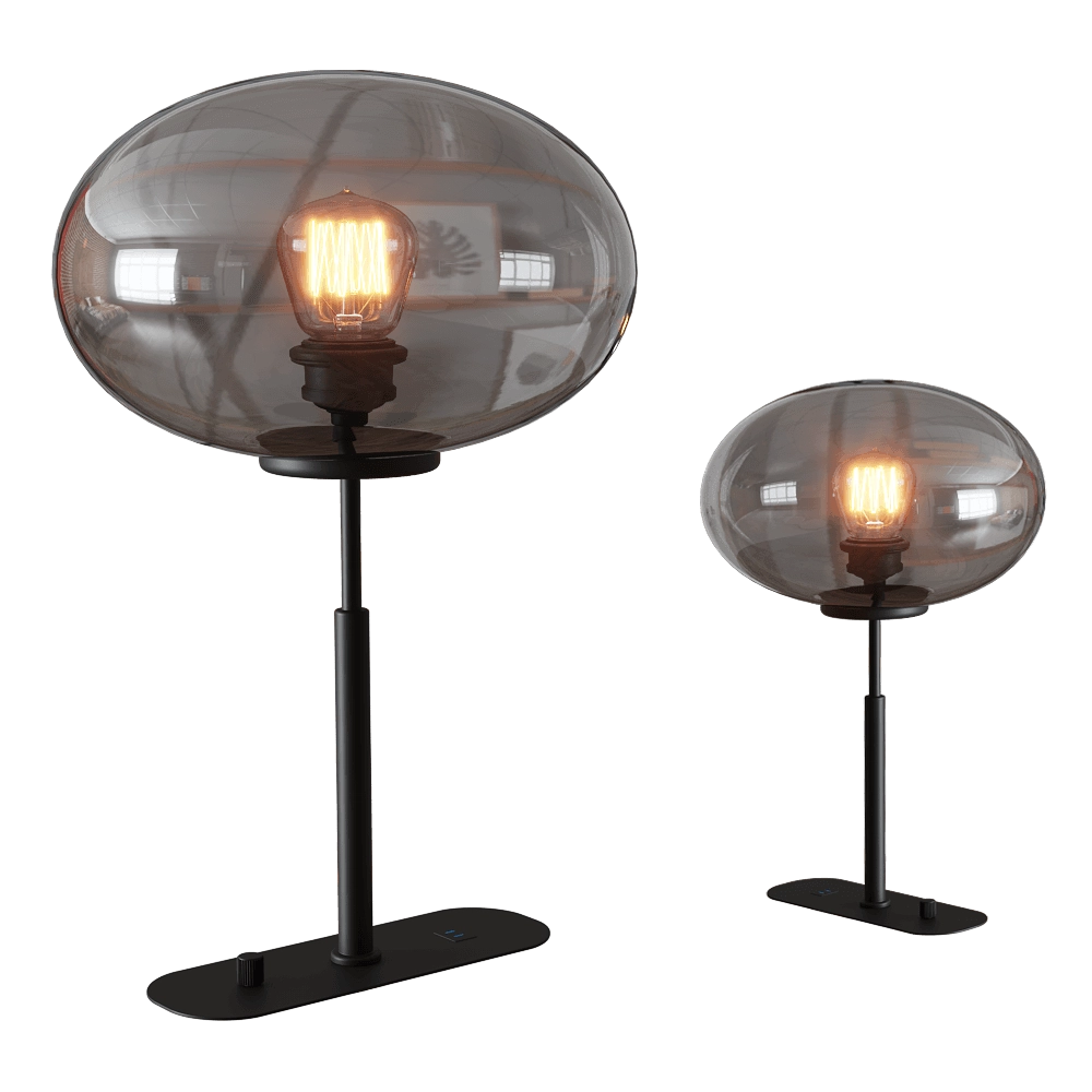 Systemtronic - Desktop Integrated lamp ON 3D Model