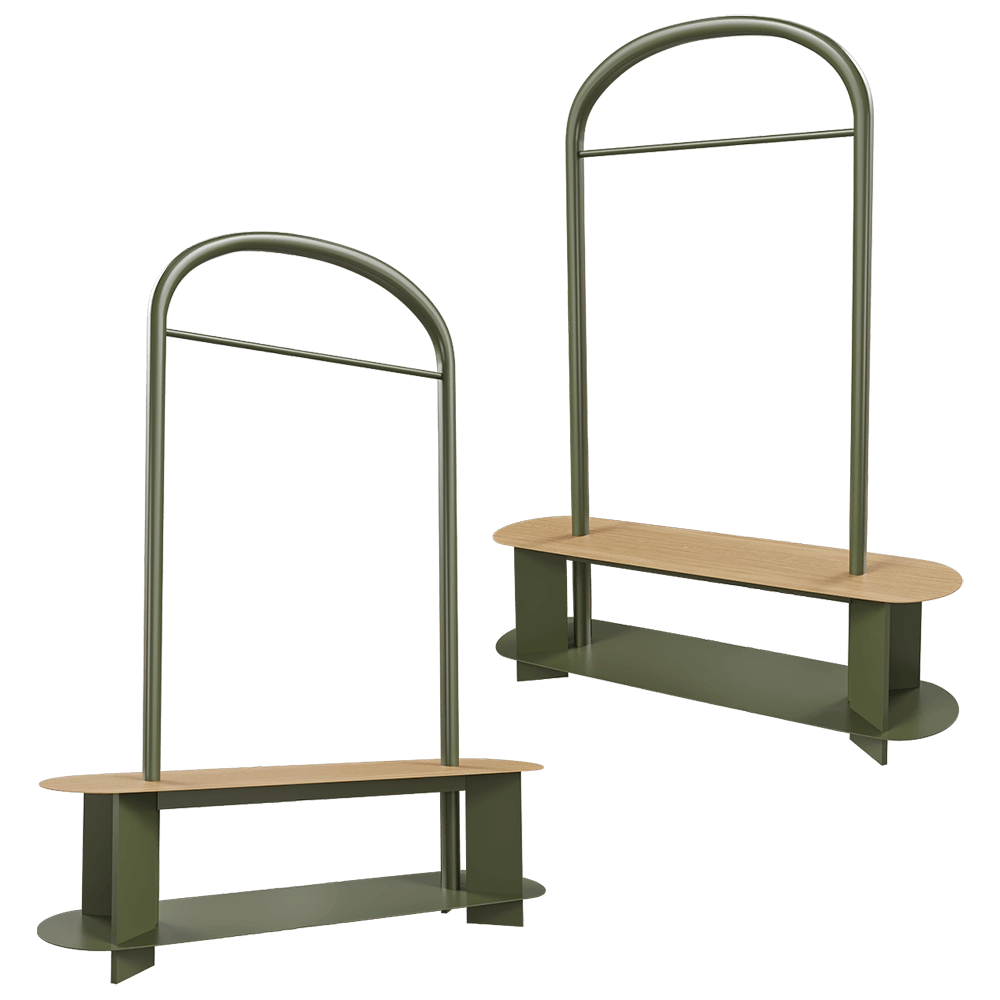 Systemtronic - Open wardrobe Croma 3D Model