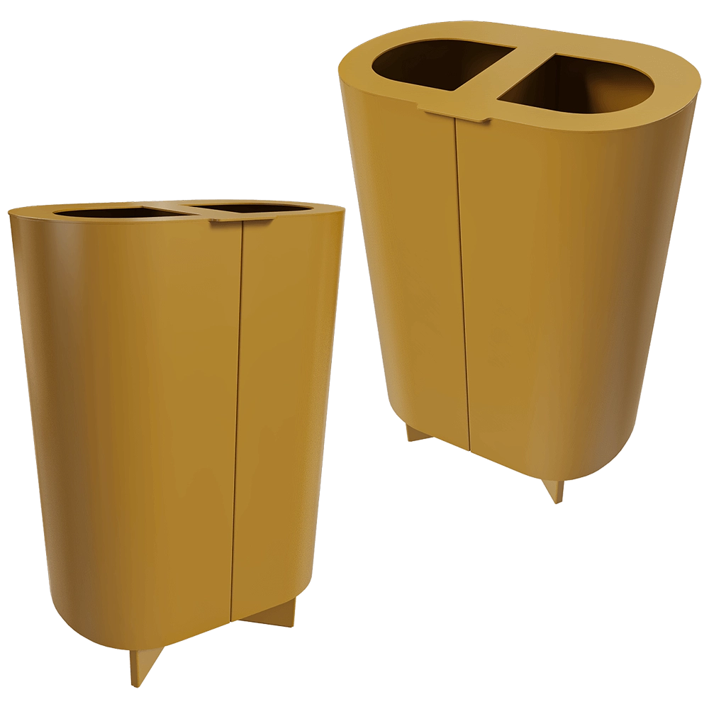 Systemtronic - Paper bin Croma S 3D Model
