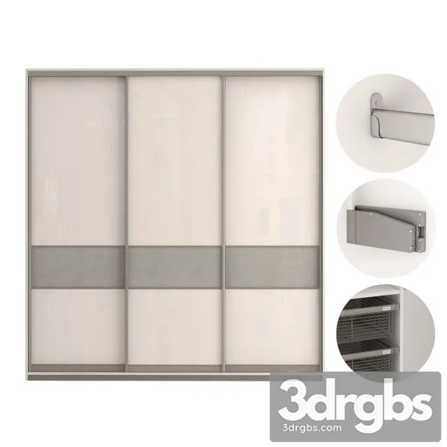 Szafa Przesuwna Wardrobe 3D Model Free