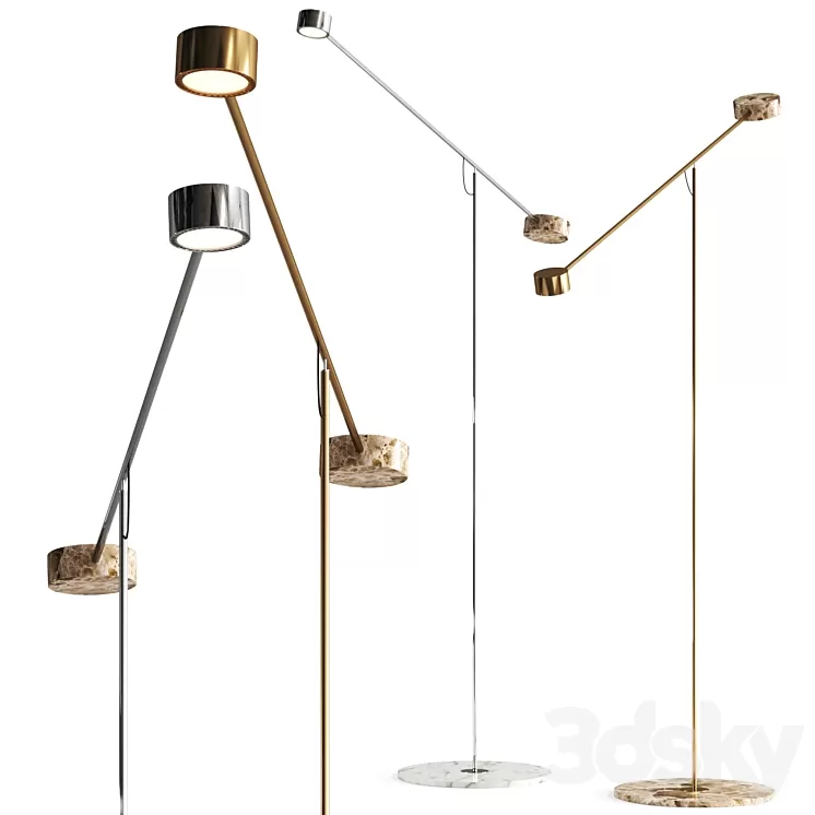 T Lamp by moooi Floor lamp floor lamp 3D Model