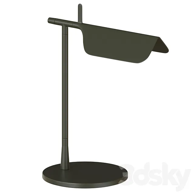 Tab T Desk Lamp 3D Model