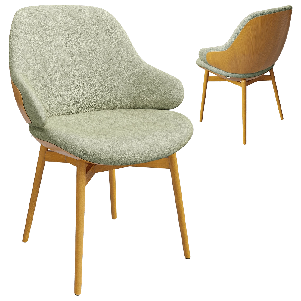 TABISSO - Armchair Woody 3D Model