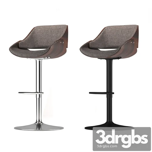 Tabitha bar stool 2 3D Model Free