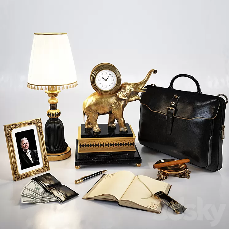 Table accessories 3D Model