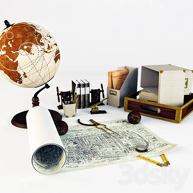 Table accessories 3DModel