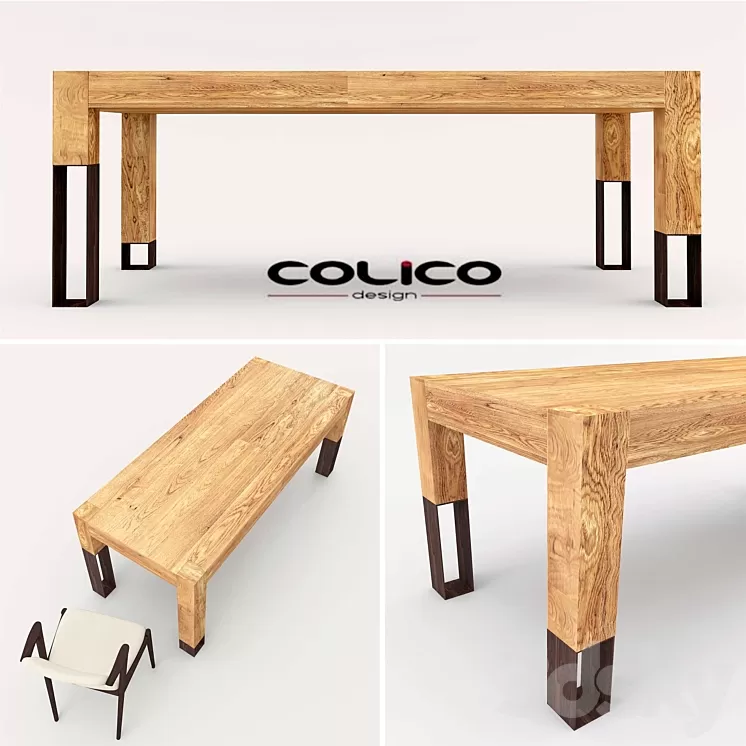 Table Acqua Alta 3D Model