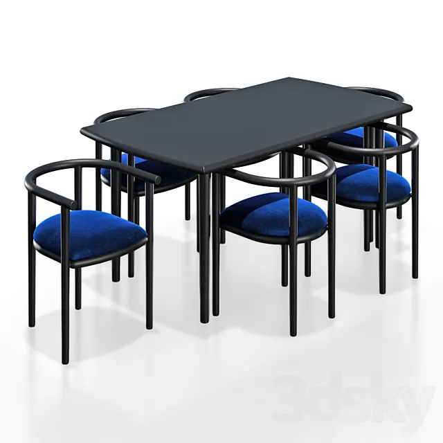 Table and Chair Pete 3DModel