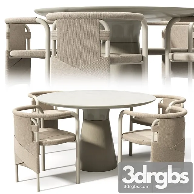 Table and chairs mcguire