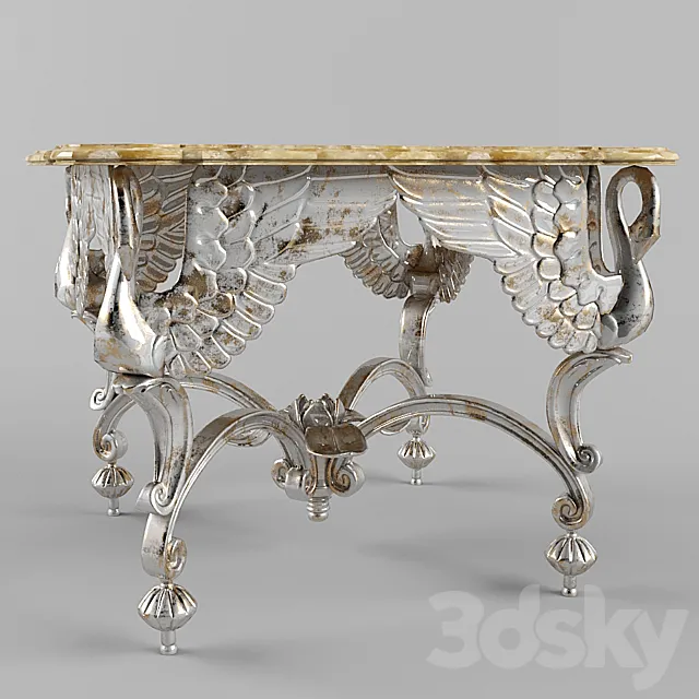 table antique 3D Model